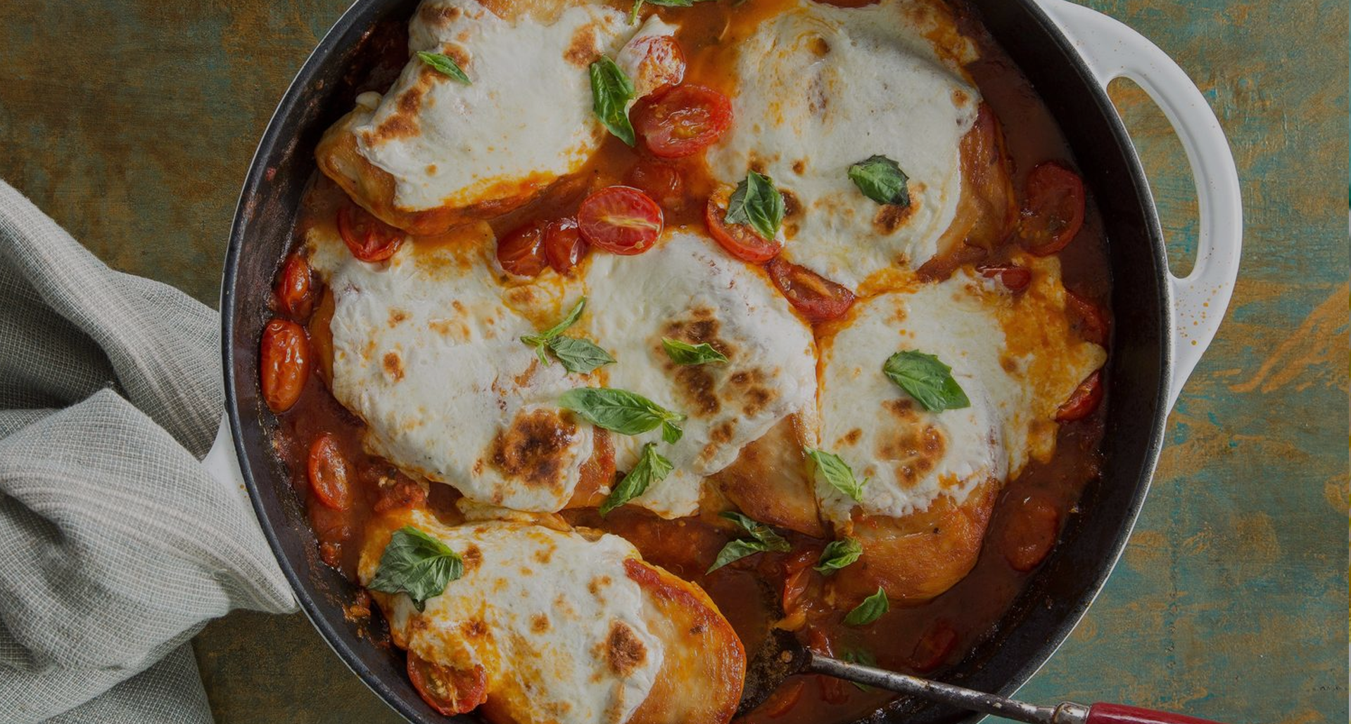 Mozzarella Chicken Skillet