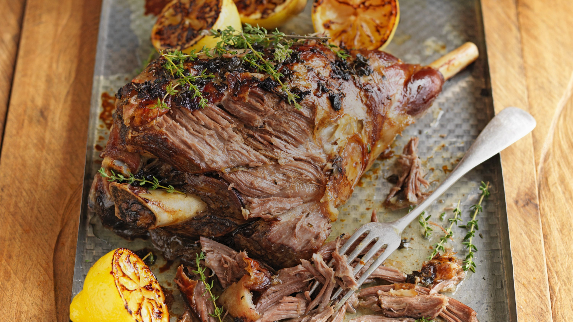Slow-Roasted Lamb