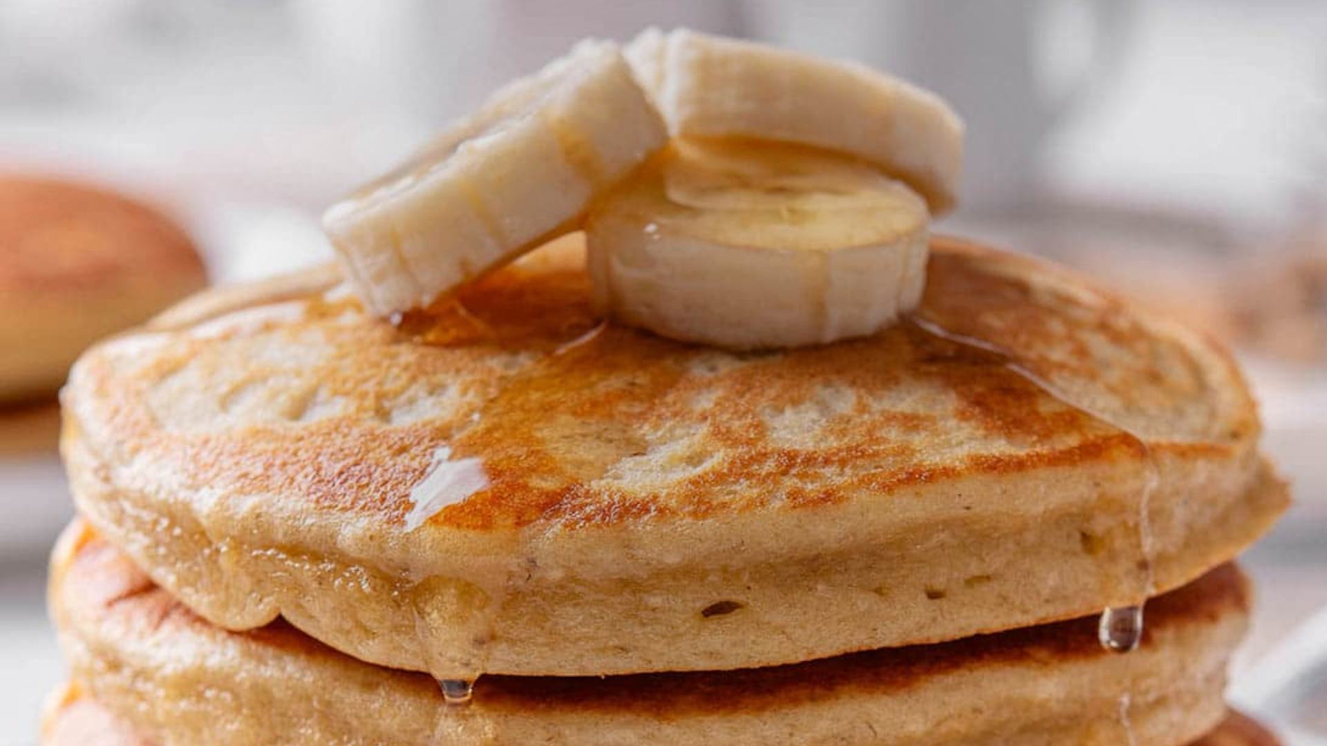 3-Ingredient High Protein Banana Pancakes