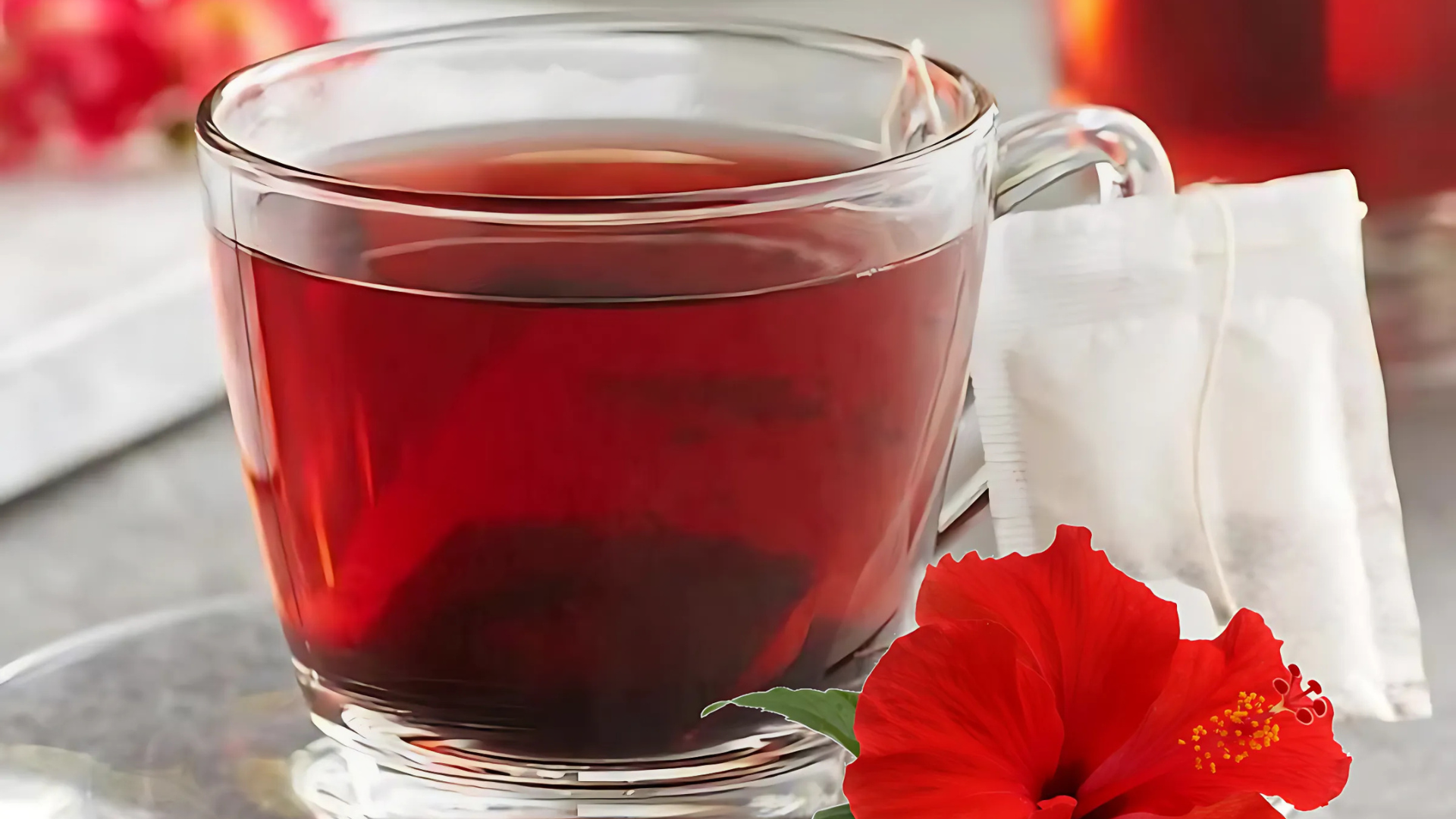 Homemade Hibiscus Tea
