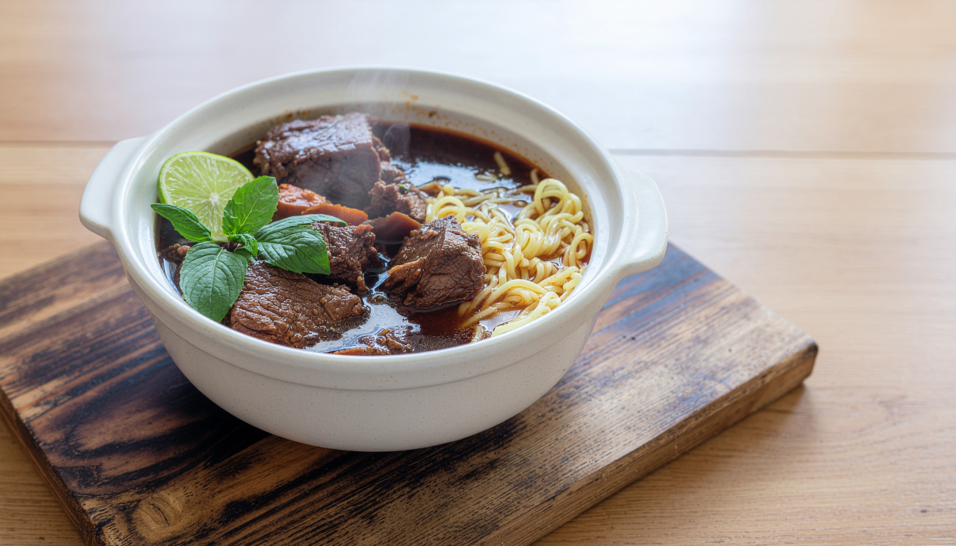 Bo Kho/Vietnamese Beef Stew with Egg Noodles