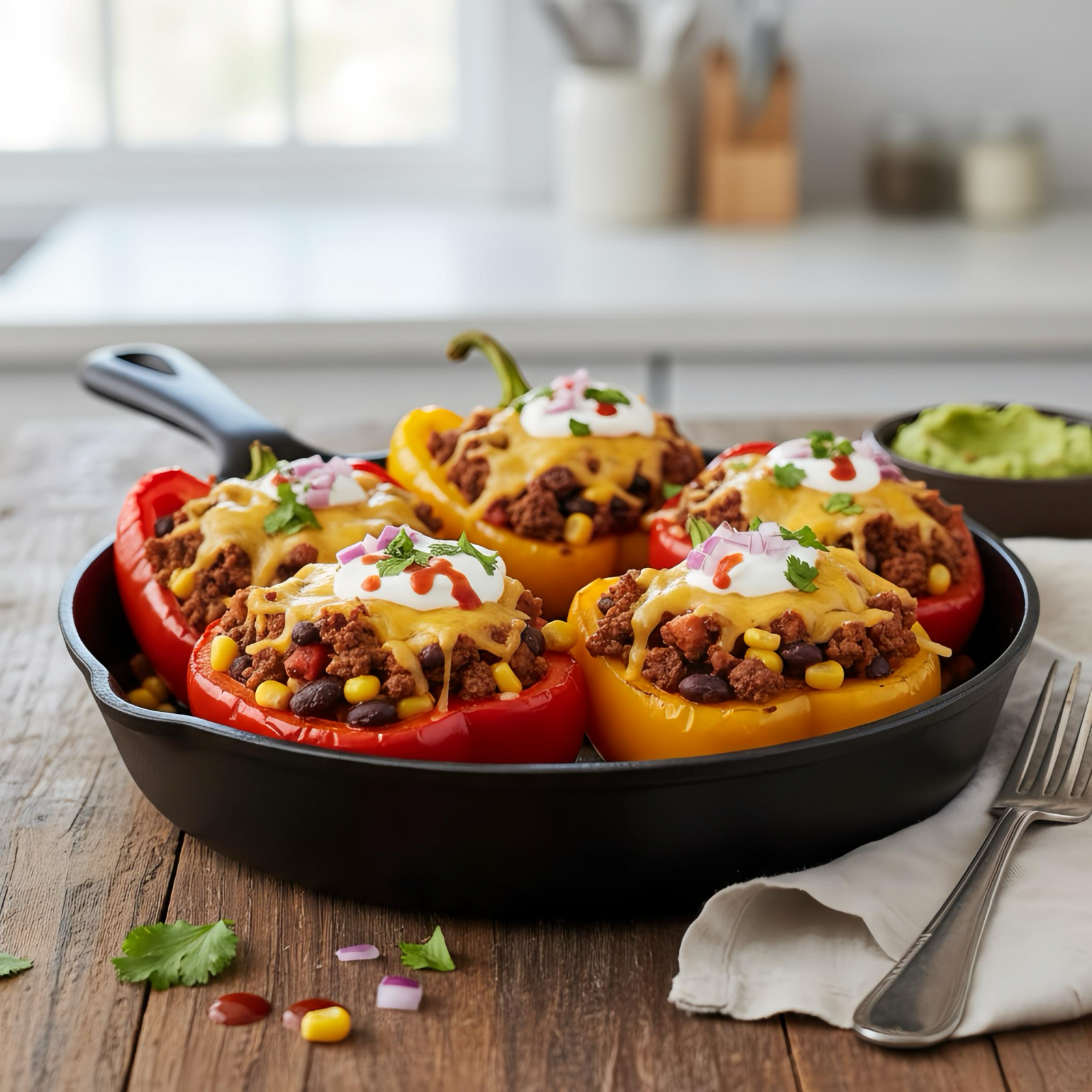 Taco Stuffed Peppers