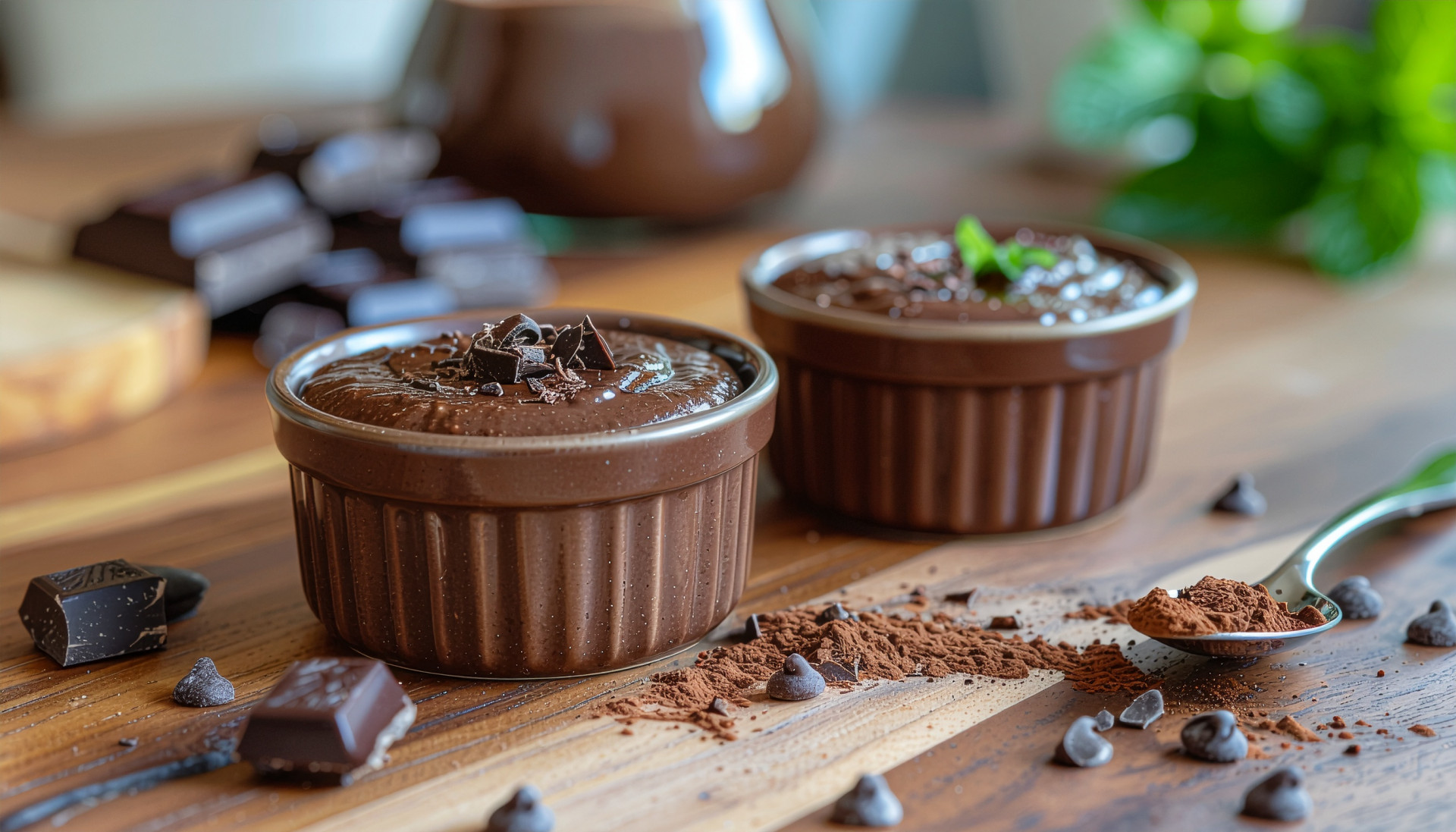 Chocolate Pudding Pots