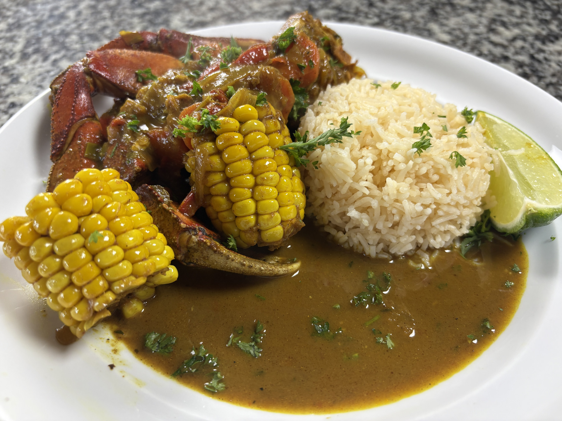Curry Crab
