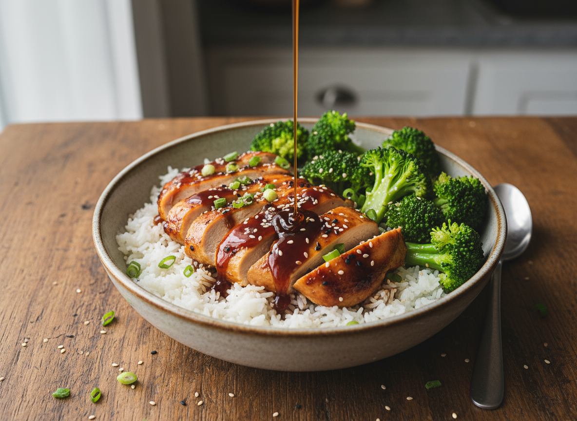 Soyaki Chicken Rice Bowl