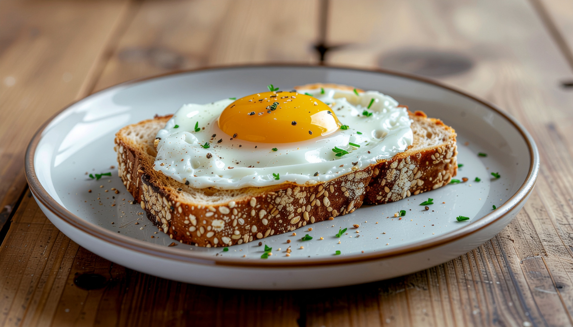 Sunny-Side-Up Toast