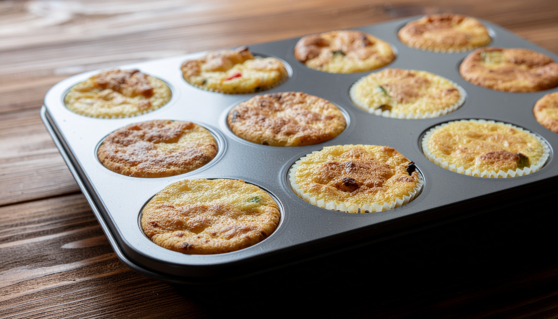 Week-End Hash Scramble Muffins