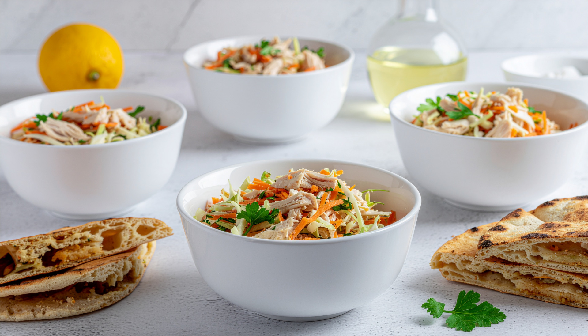 Chicken Cabbage Bowls