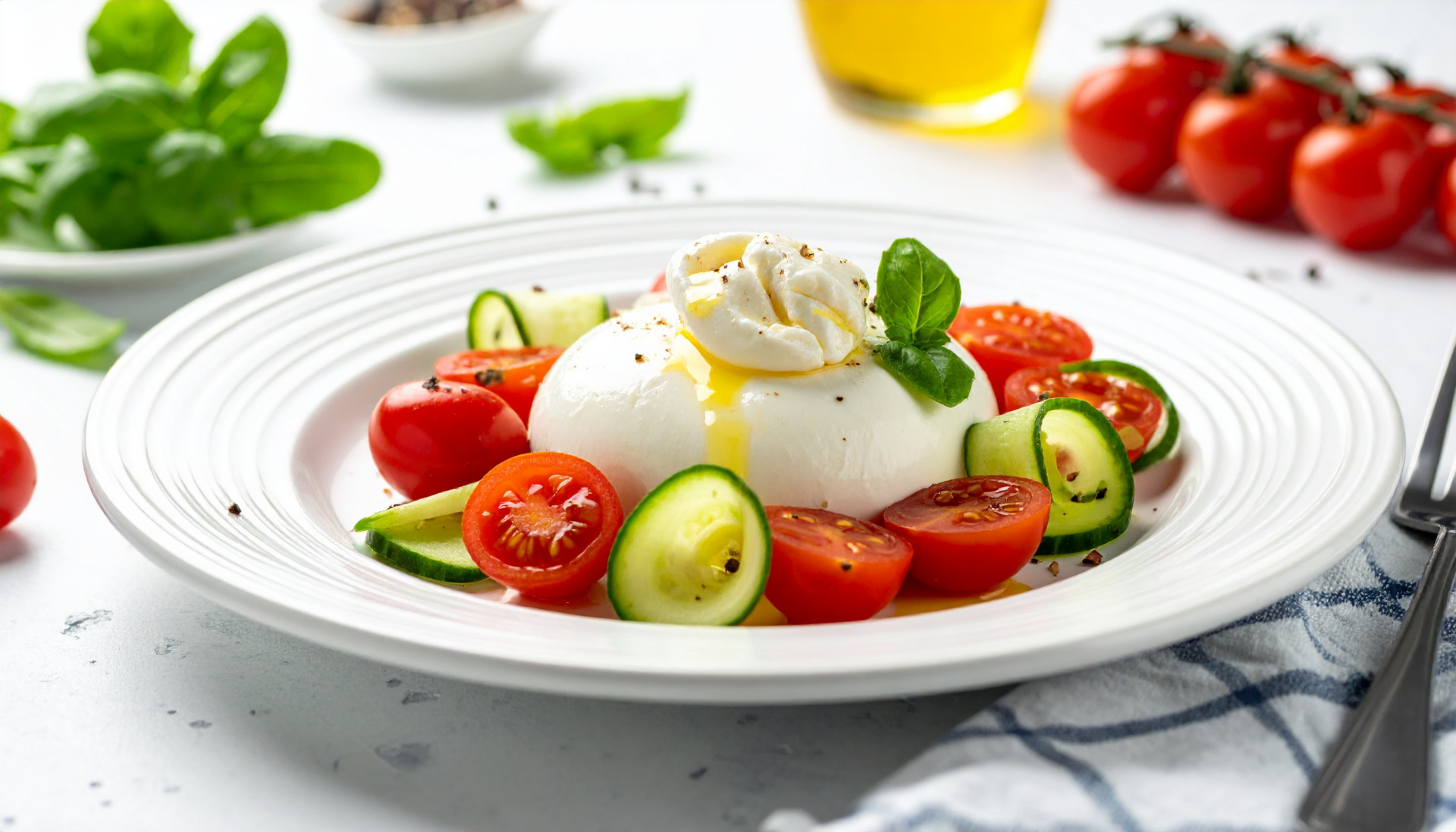 Burrata Breakfast Plate