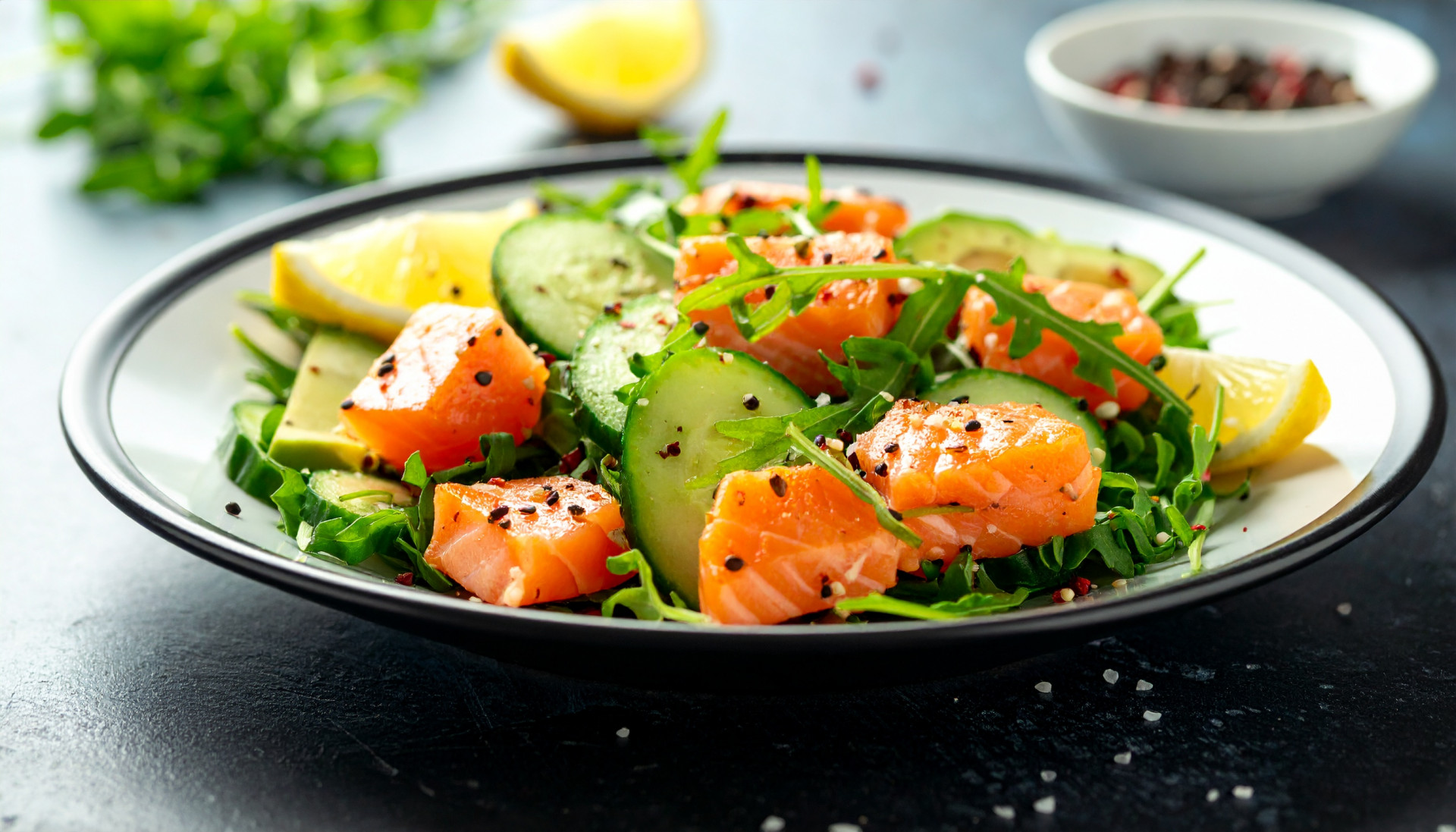 Salmon Avocado Glow Bowl