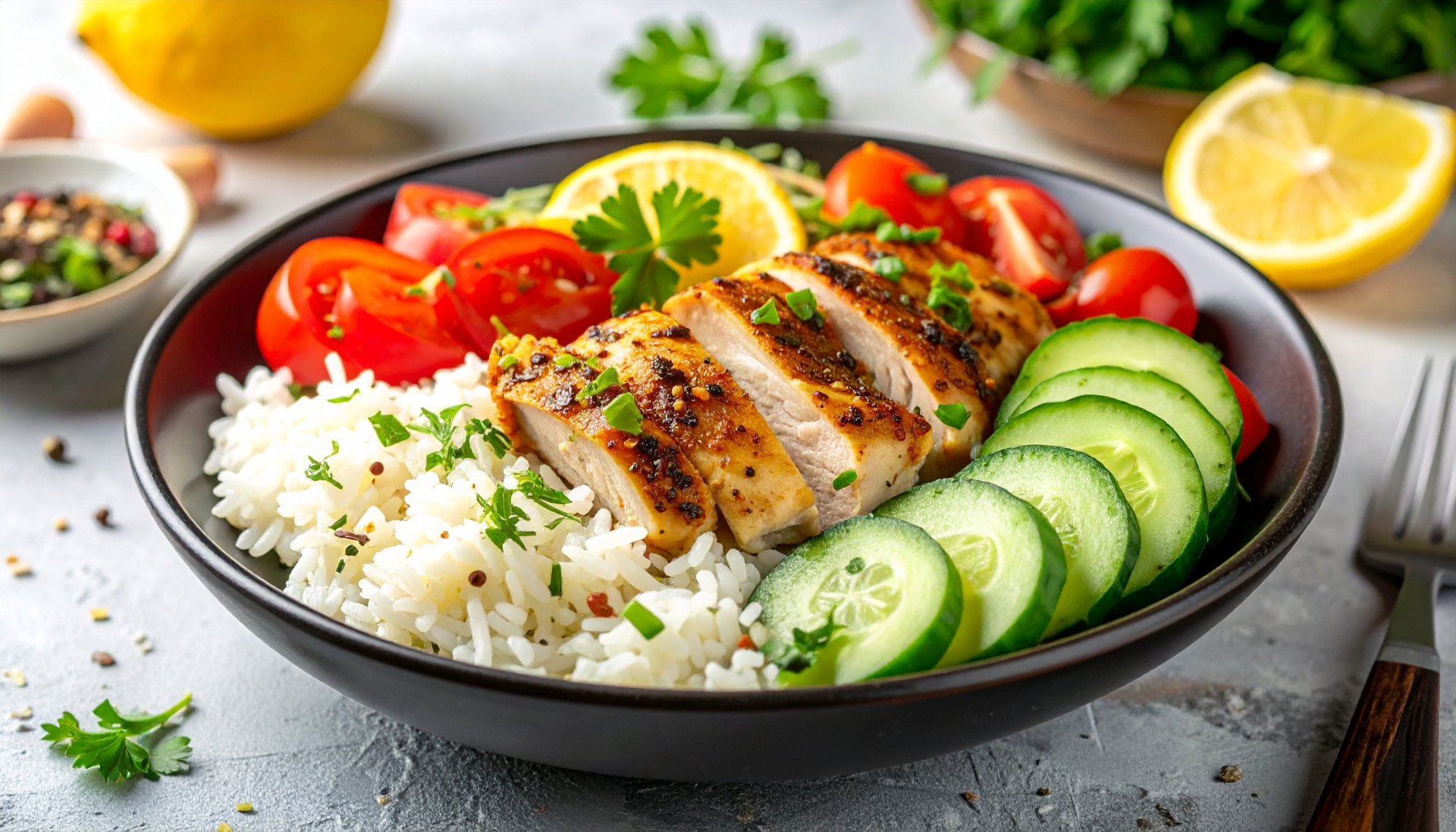 Turkey Kofta Style Bowl