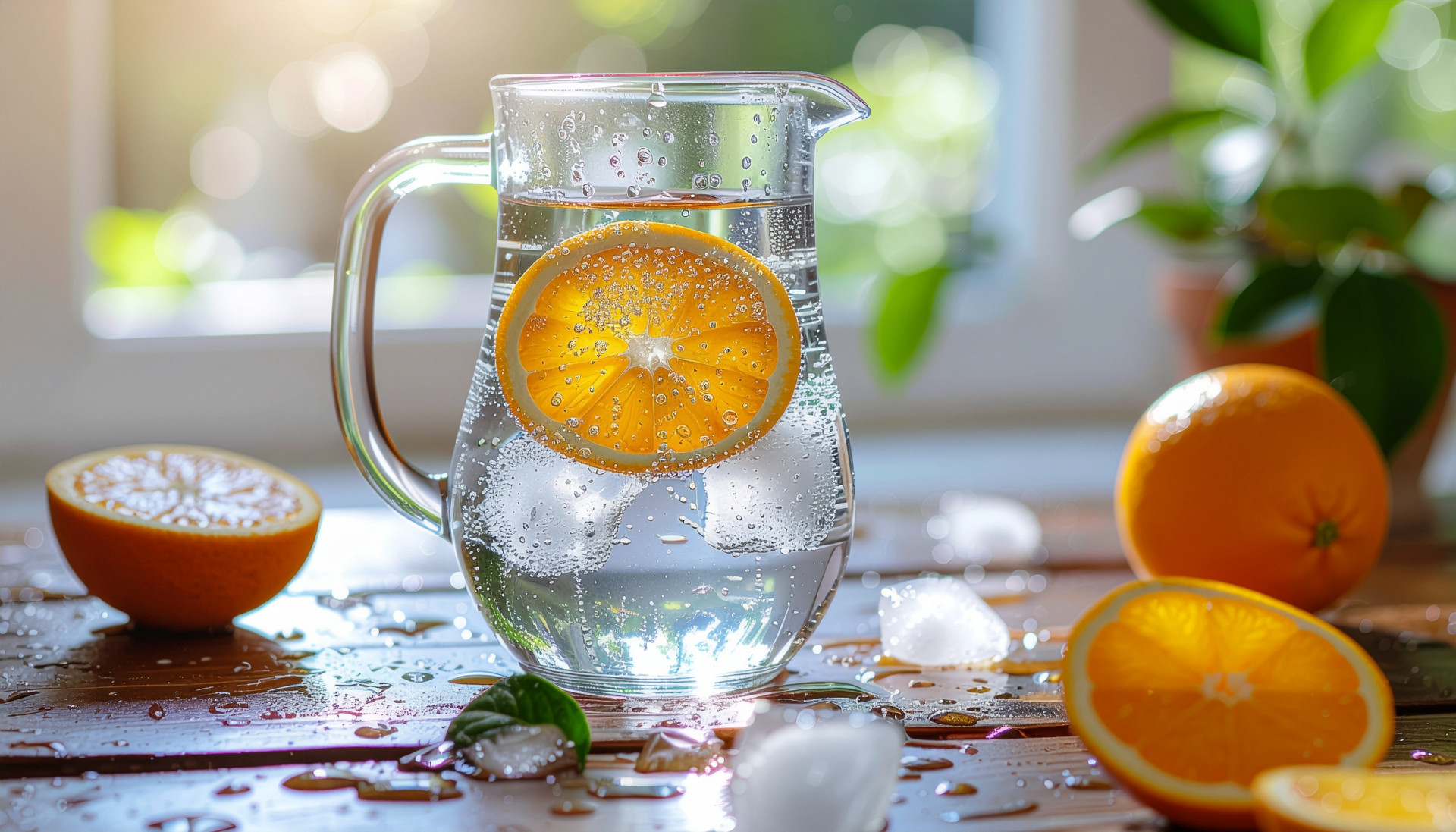 Orange Infused Water