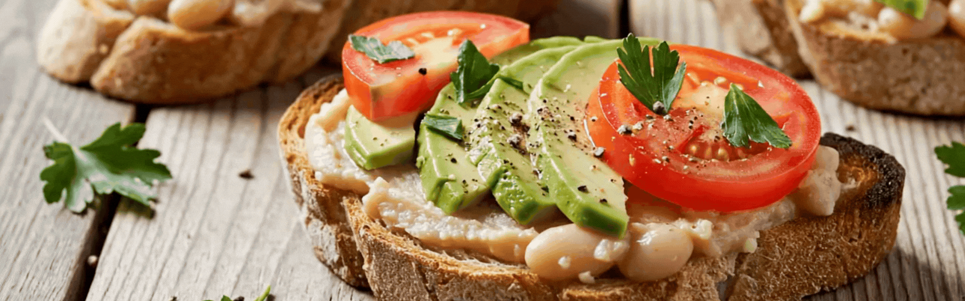 Day 2 Lunch: White Bean & Herb Tartines