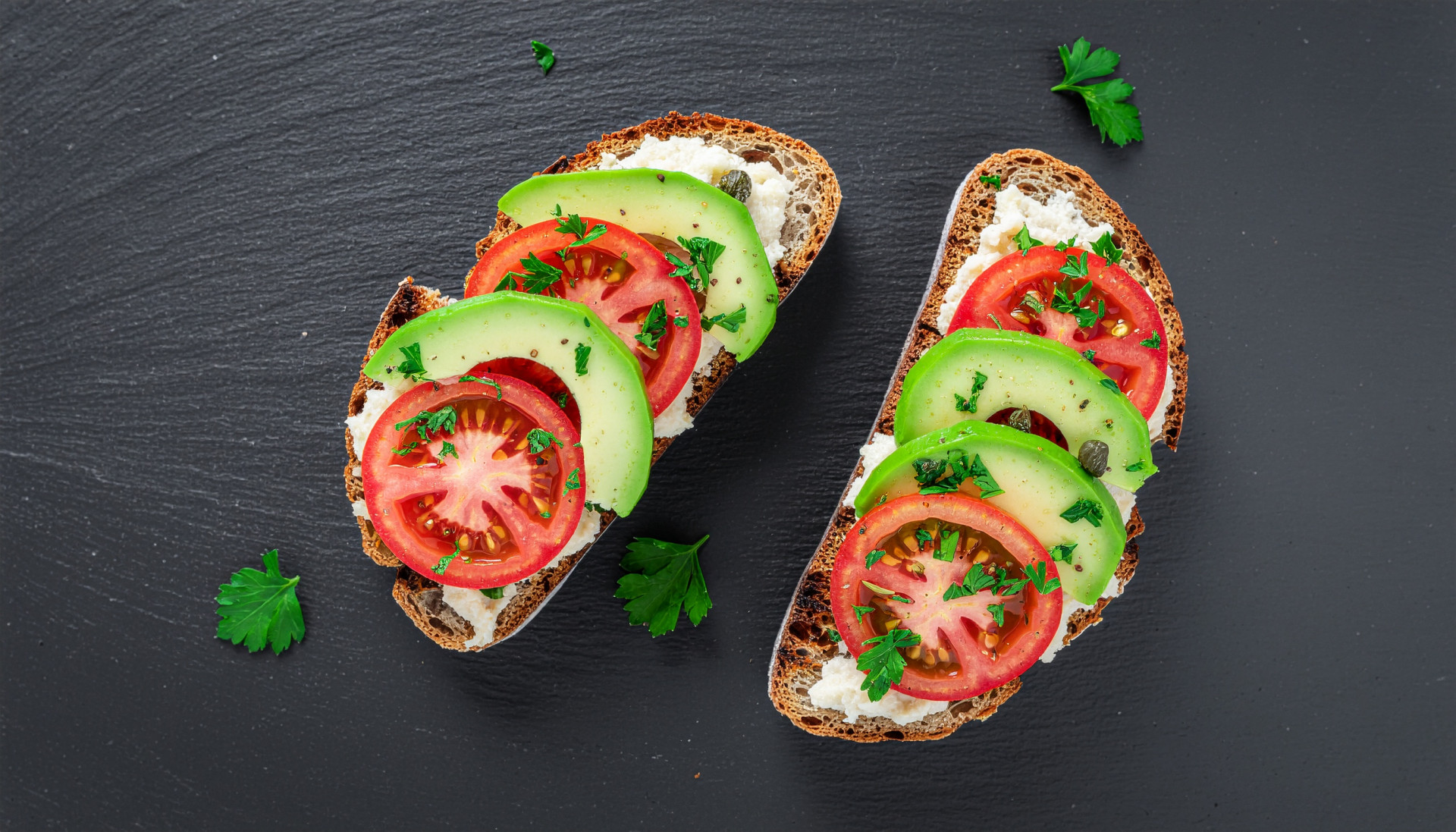 White Bean & Herb Tartines