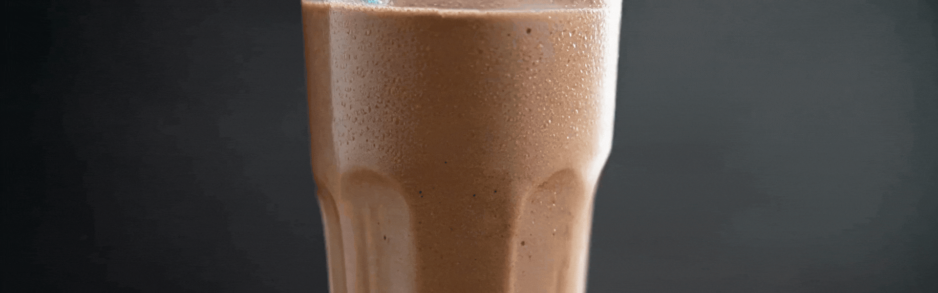 Chocolate Banana Smoothie rotating