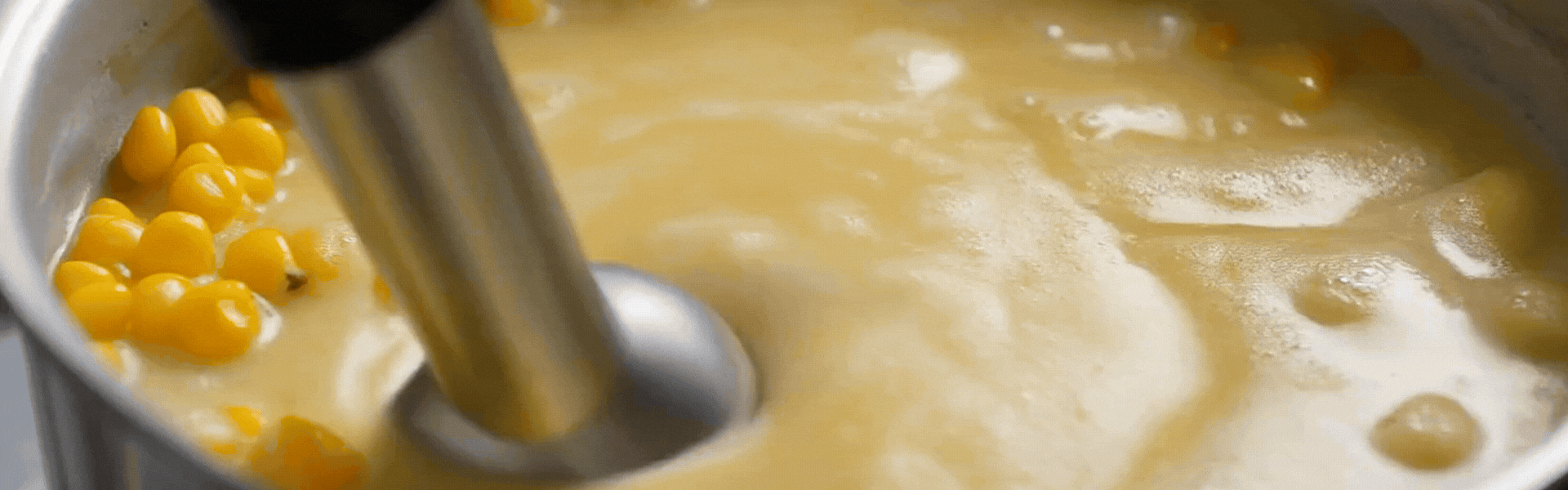 Potato Corn Soup rotating