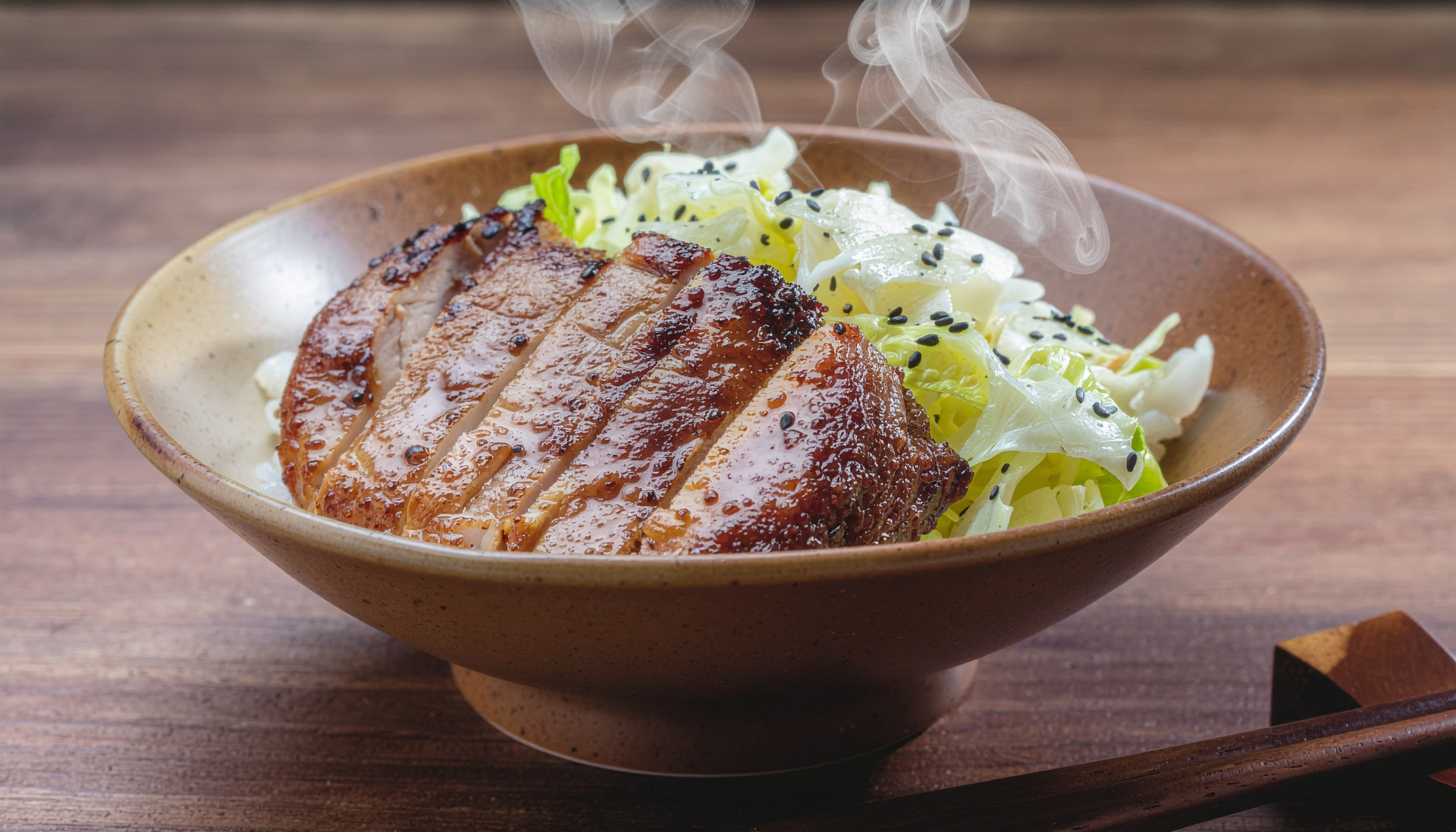 Chicken Cabbage Rice Bowl
