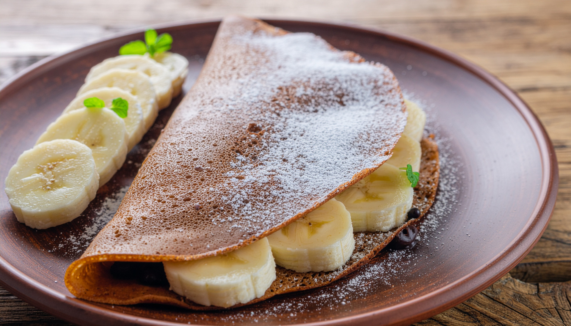 Chocolate Banana Street Crepes