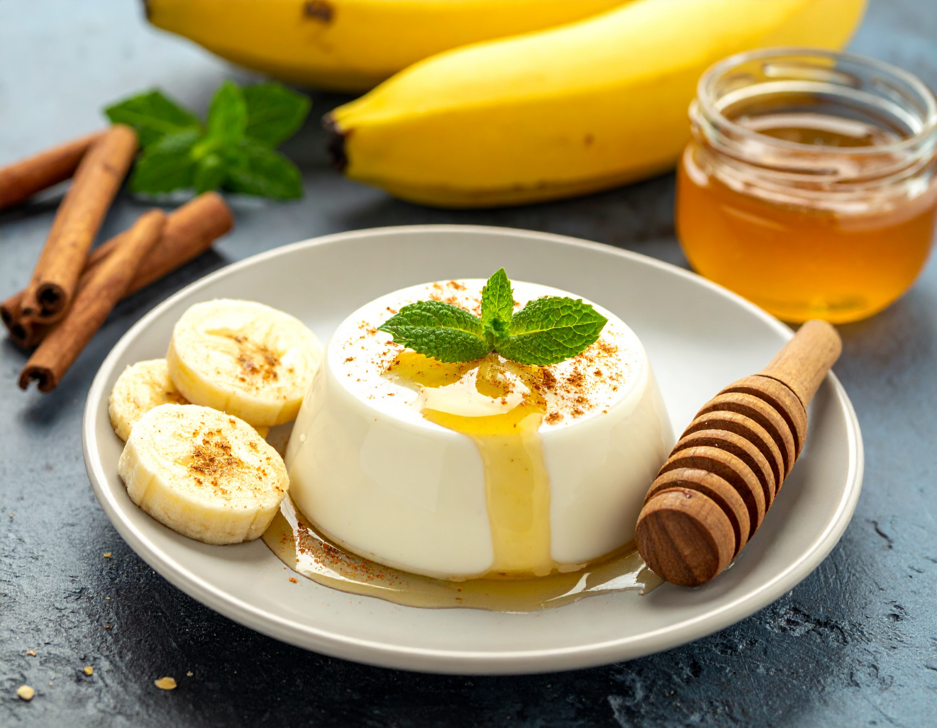 Honey Cinnamon Banana Yogurt