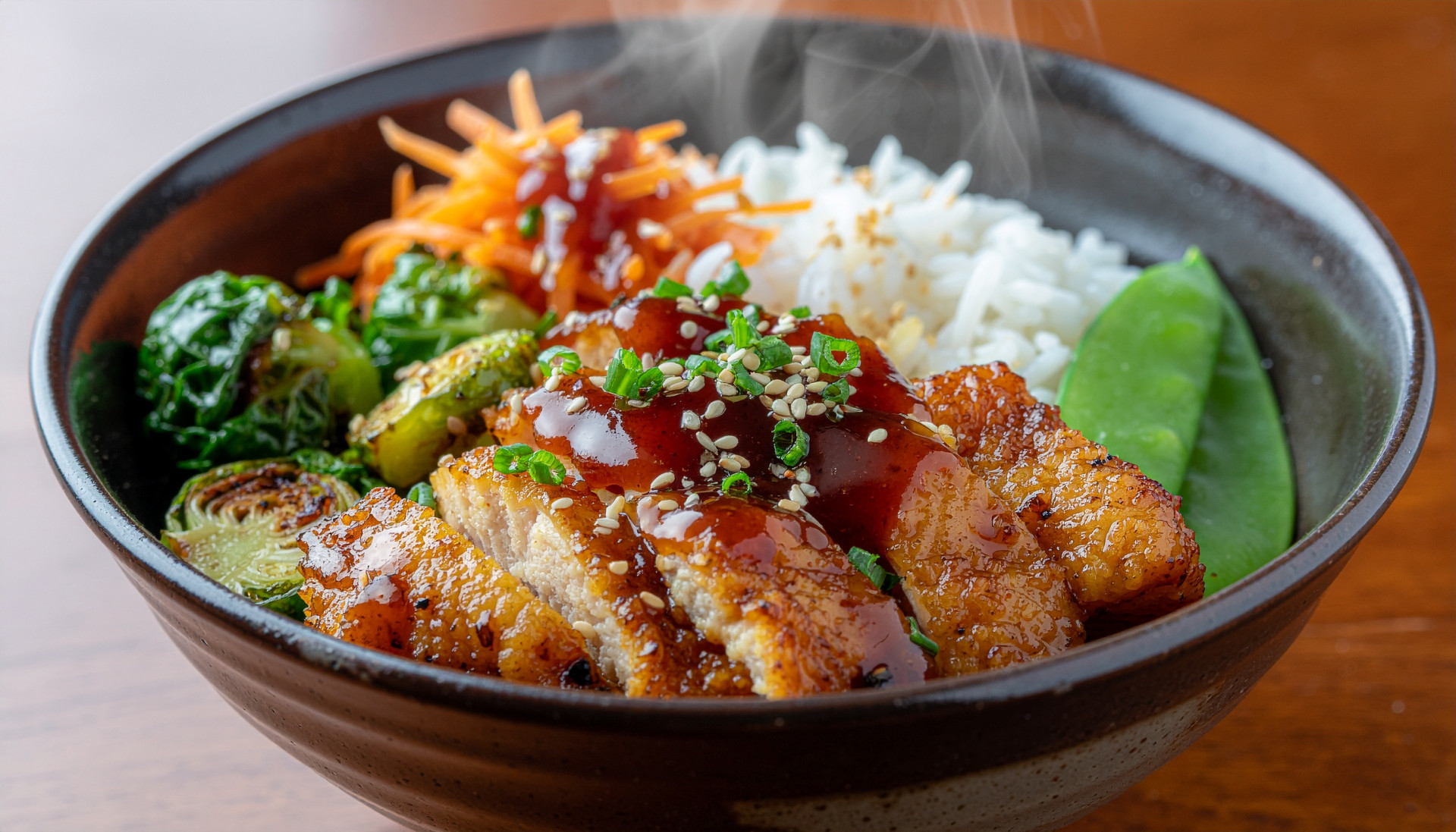 Honey Sesame Chicken Bowls