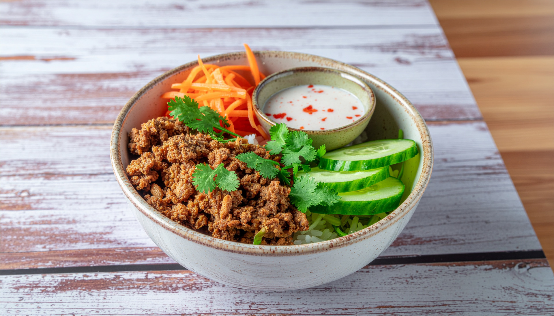 Vietnamese Banh Mi Street Food Bowl