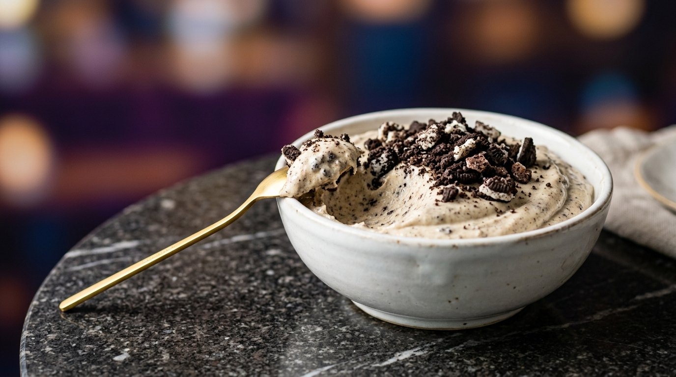 Easy Protein Oreo Cheesecake Yogurt Bowl
