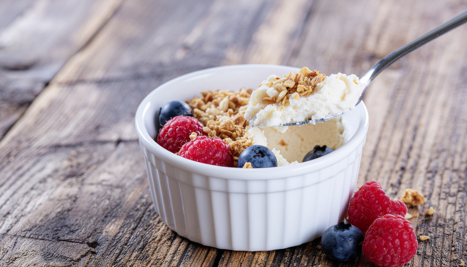 5-Ingredient High-Protein Cheesecake