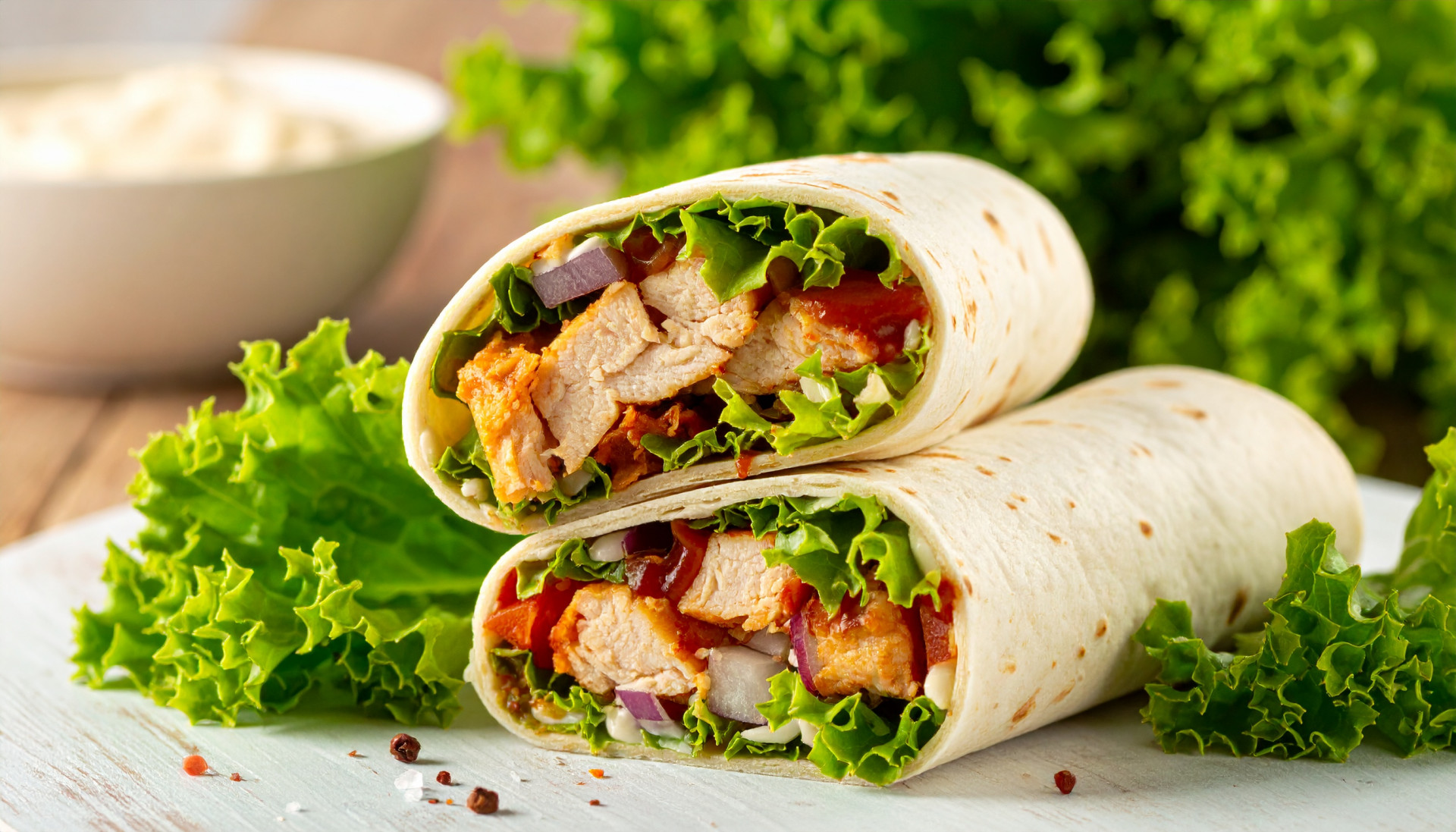 BBQ Chicken Wrap