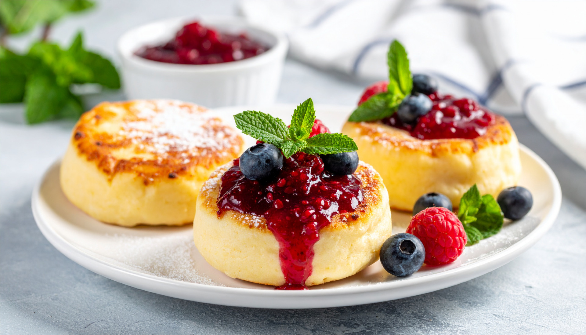 Cottage Cheese Protein Pancakes