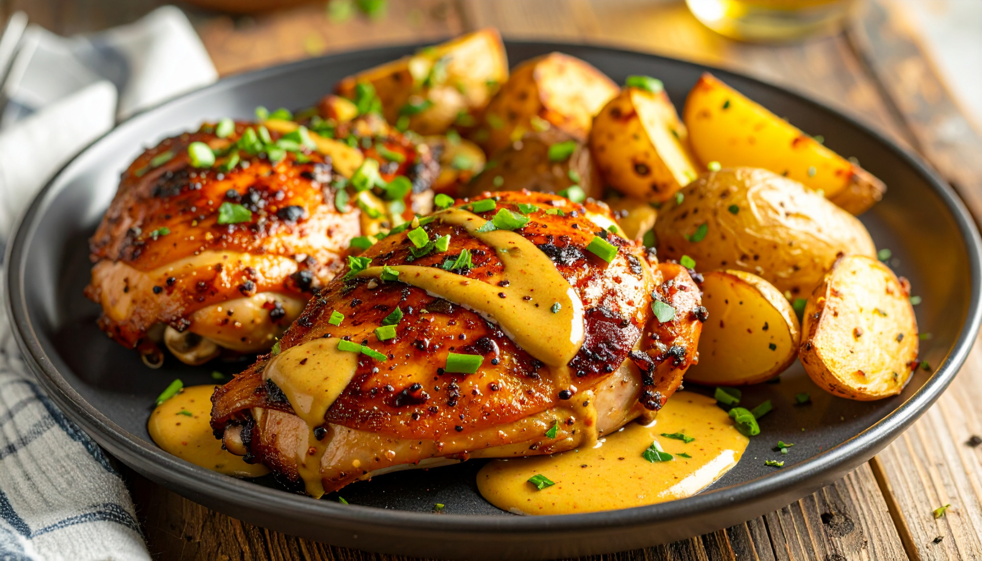 Pan Fried Chicken Potatoes Secret Sauce
