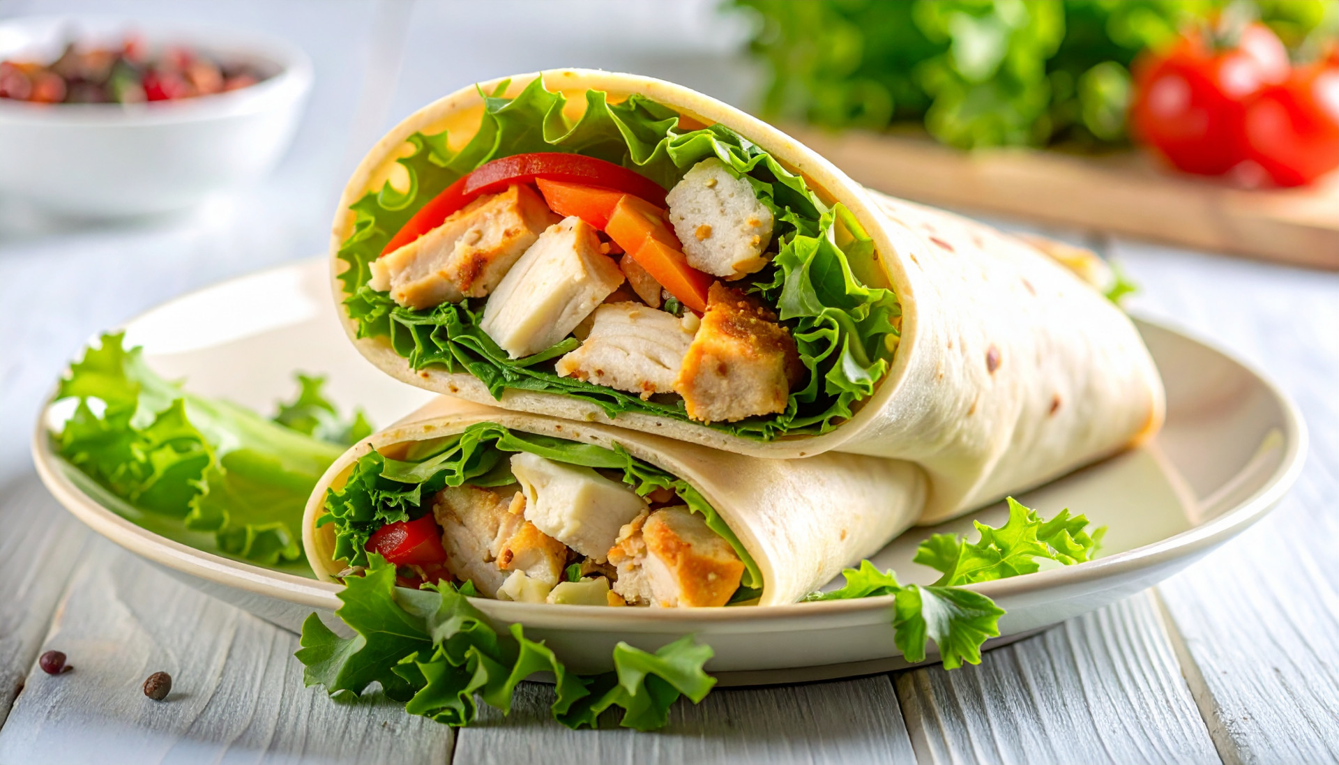 Simple Chicken Wrap