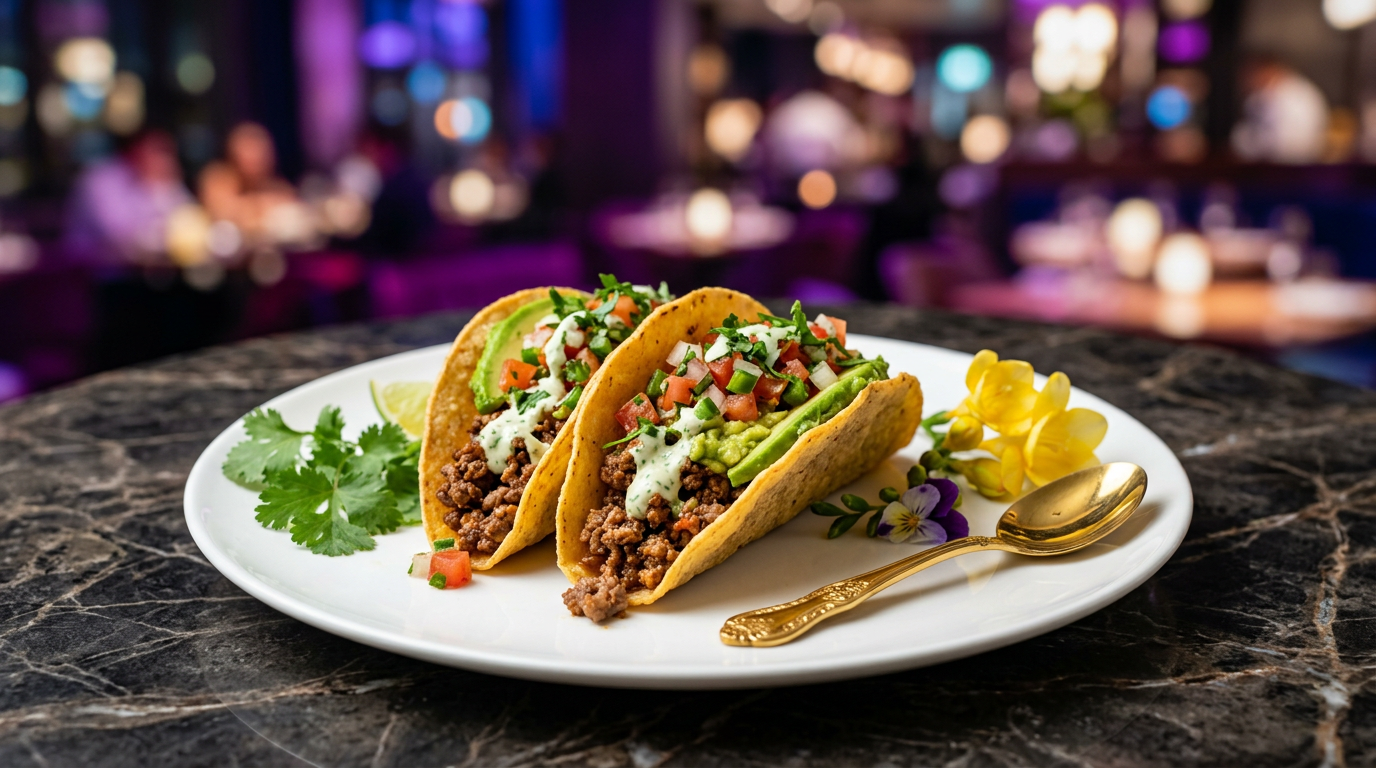 Seasoned Ground Beef Tacos