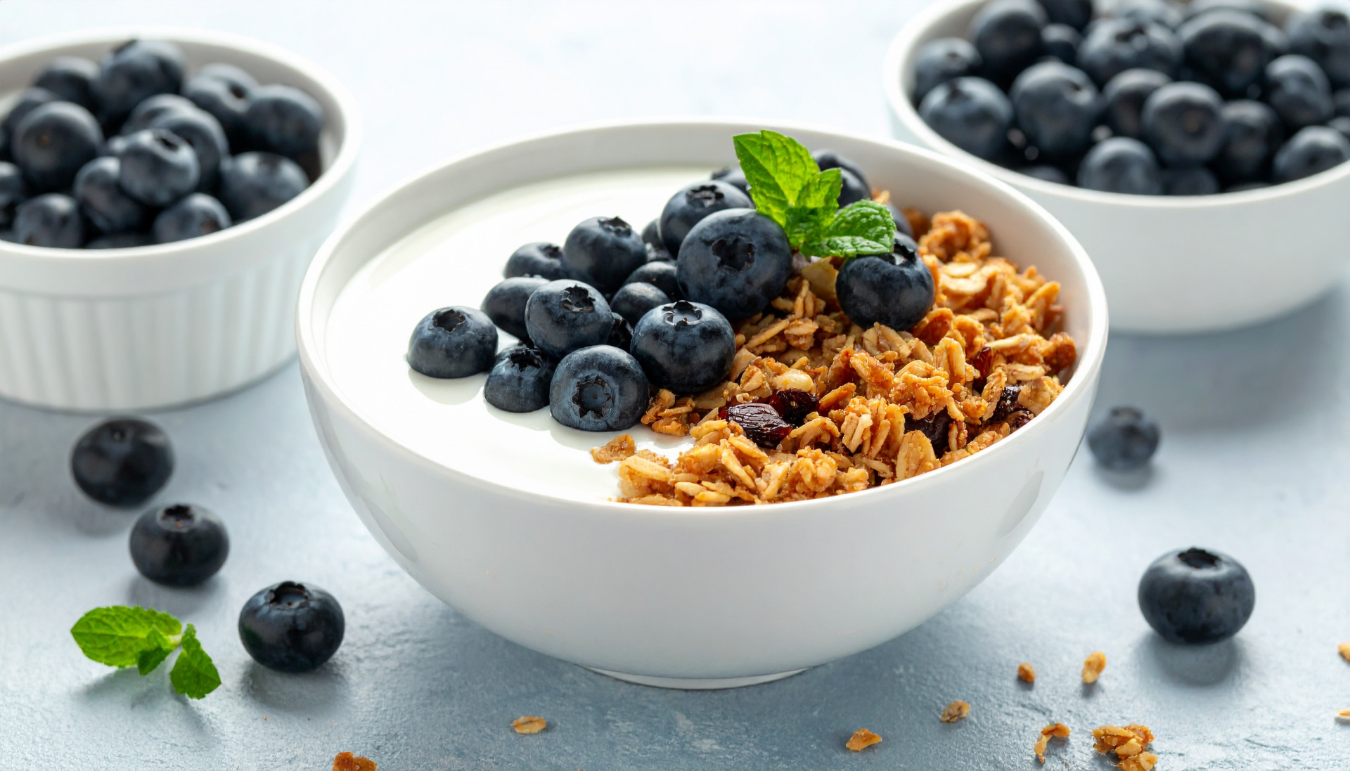 Blueberry Vanilla Yogurt Bowl