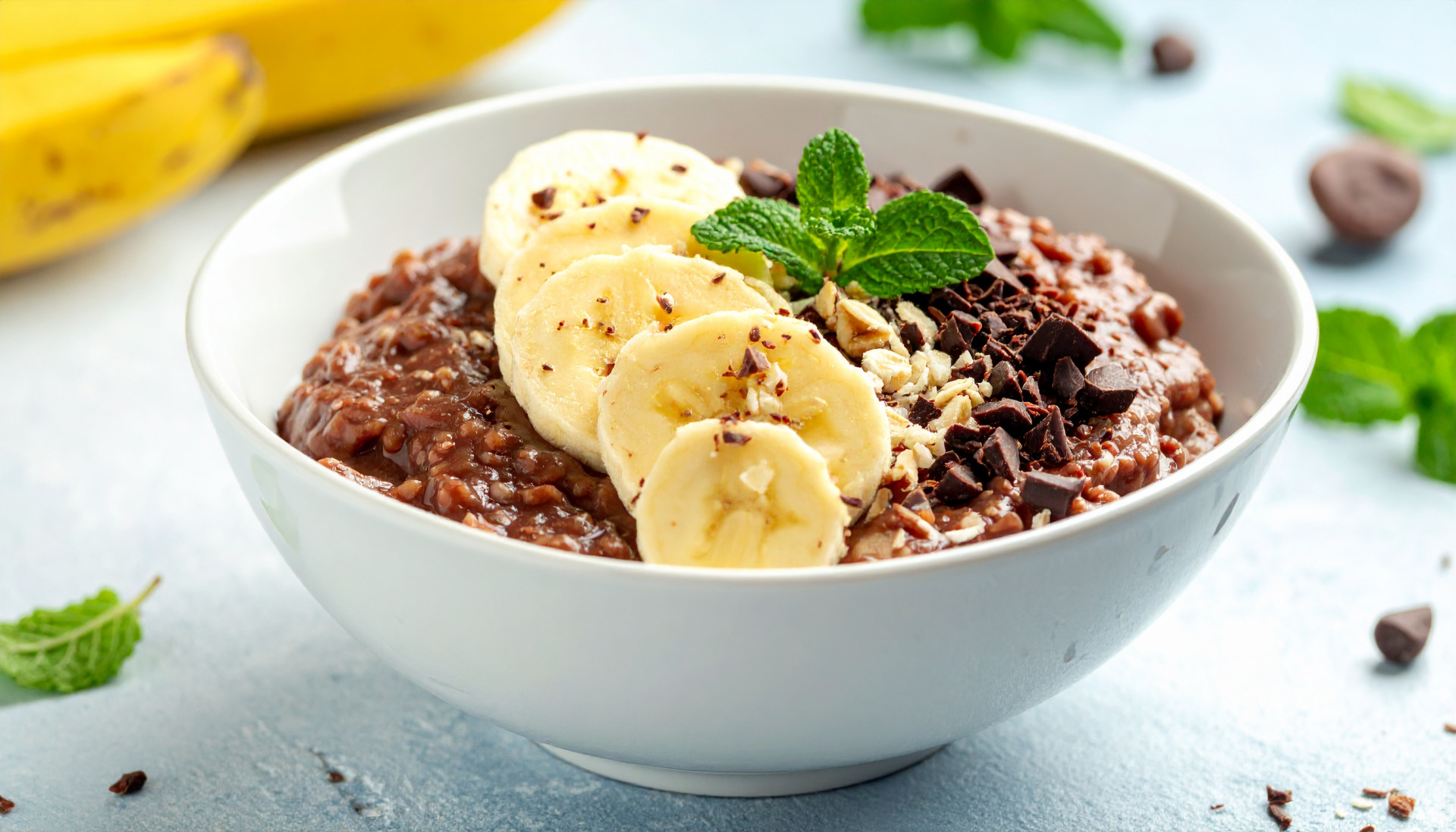 Chocolate Banana Oats