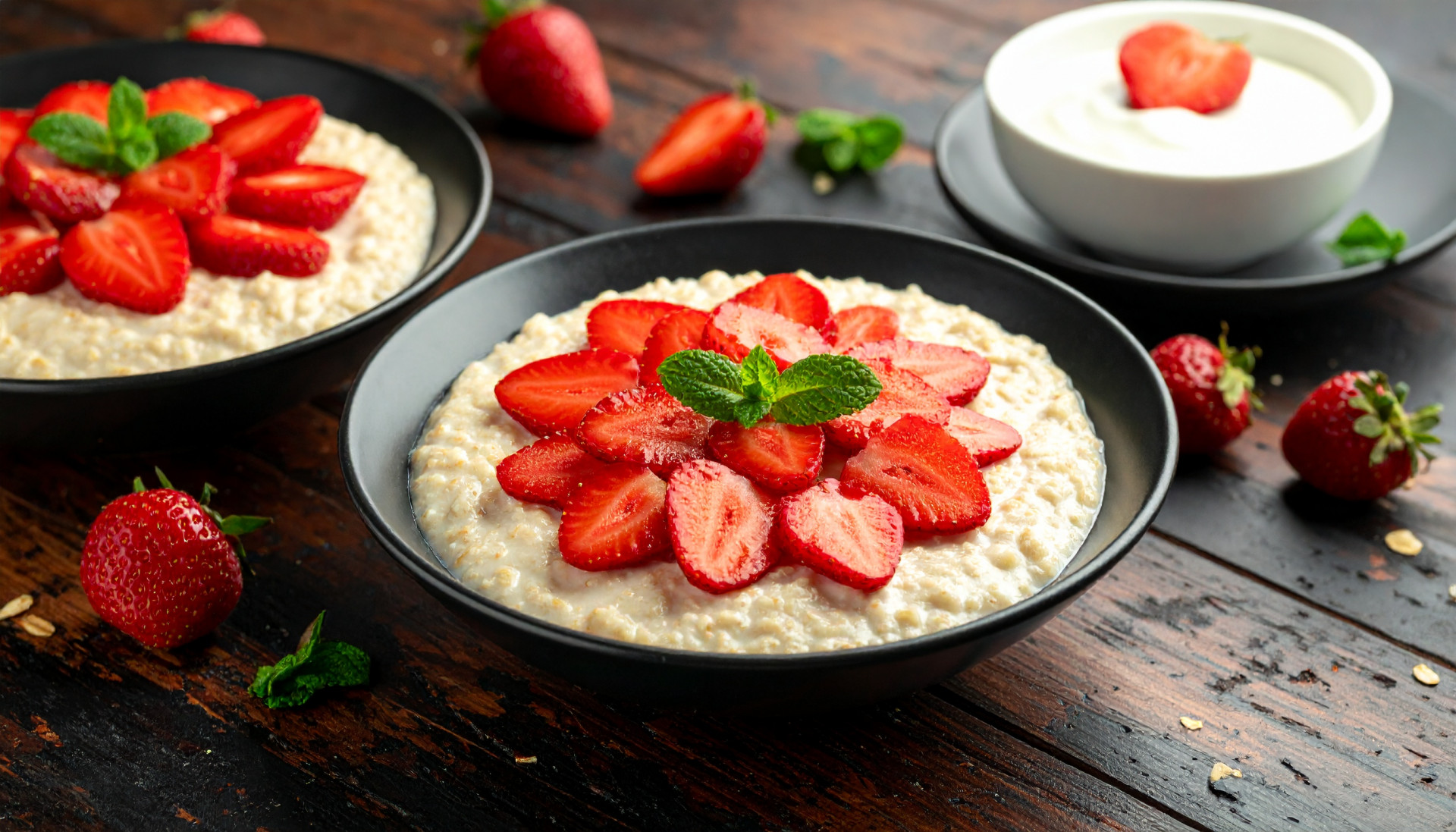 Strawberry Cheesecake Protein Oats