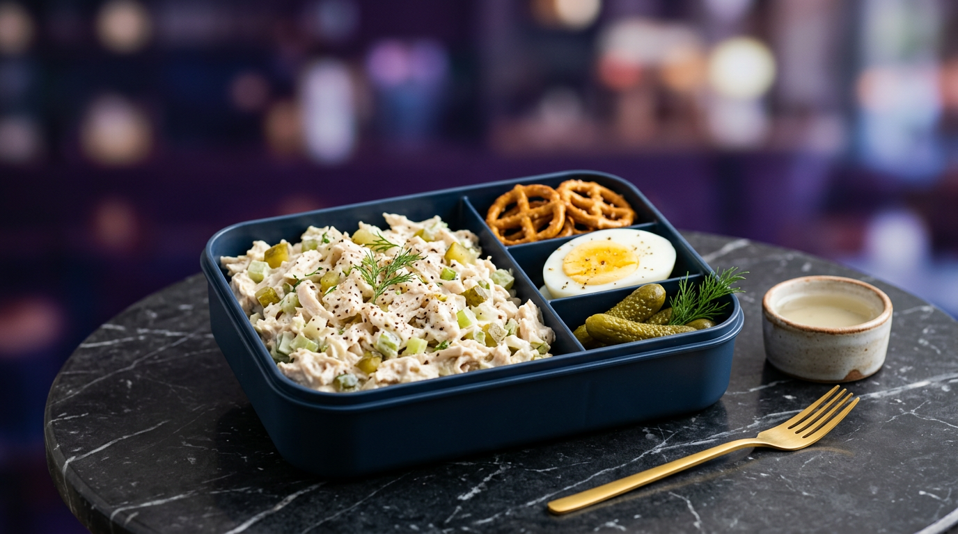 Chicken Salad Snack Box