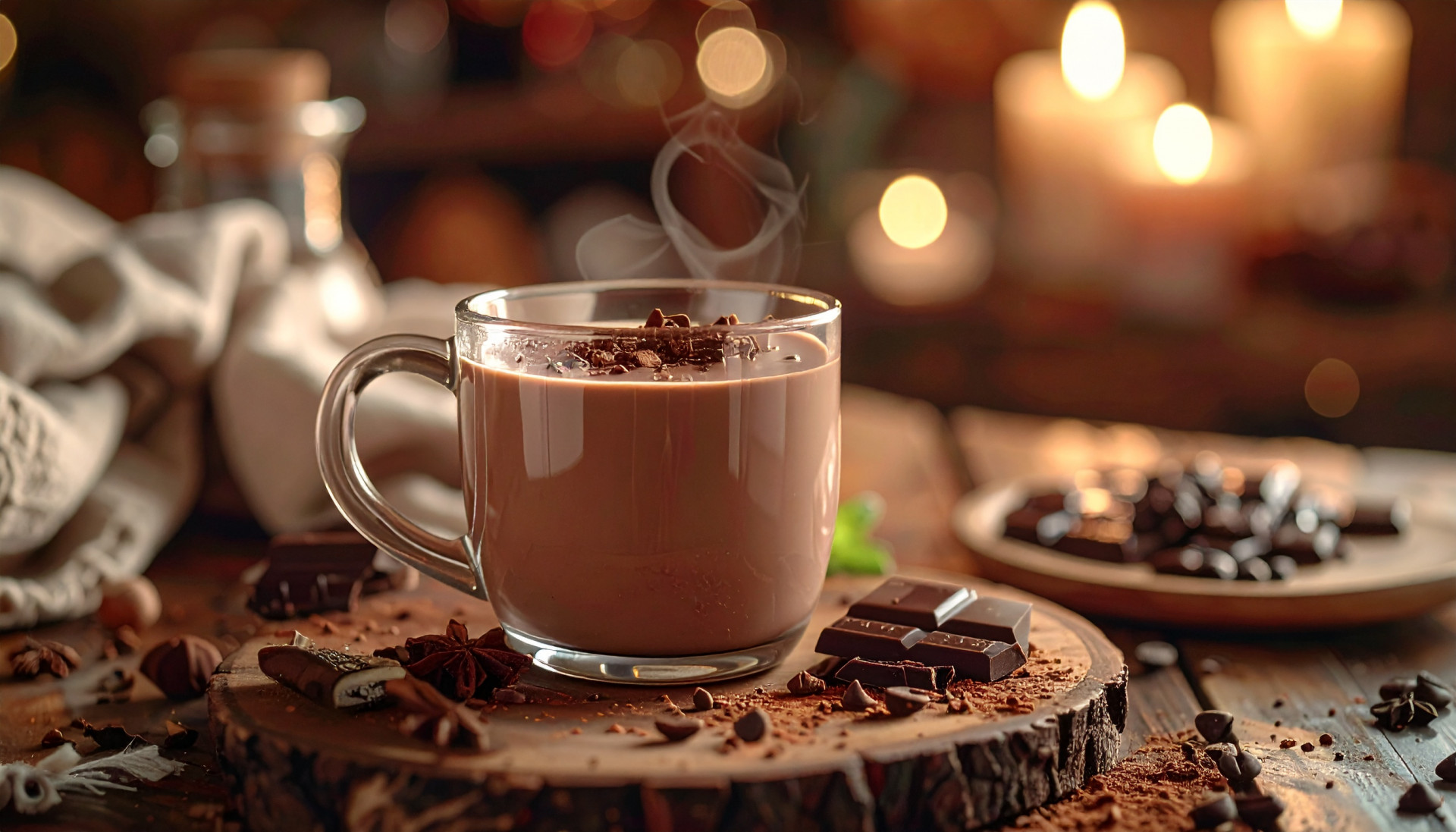 Salted Cinnamon Hot Chocolate