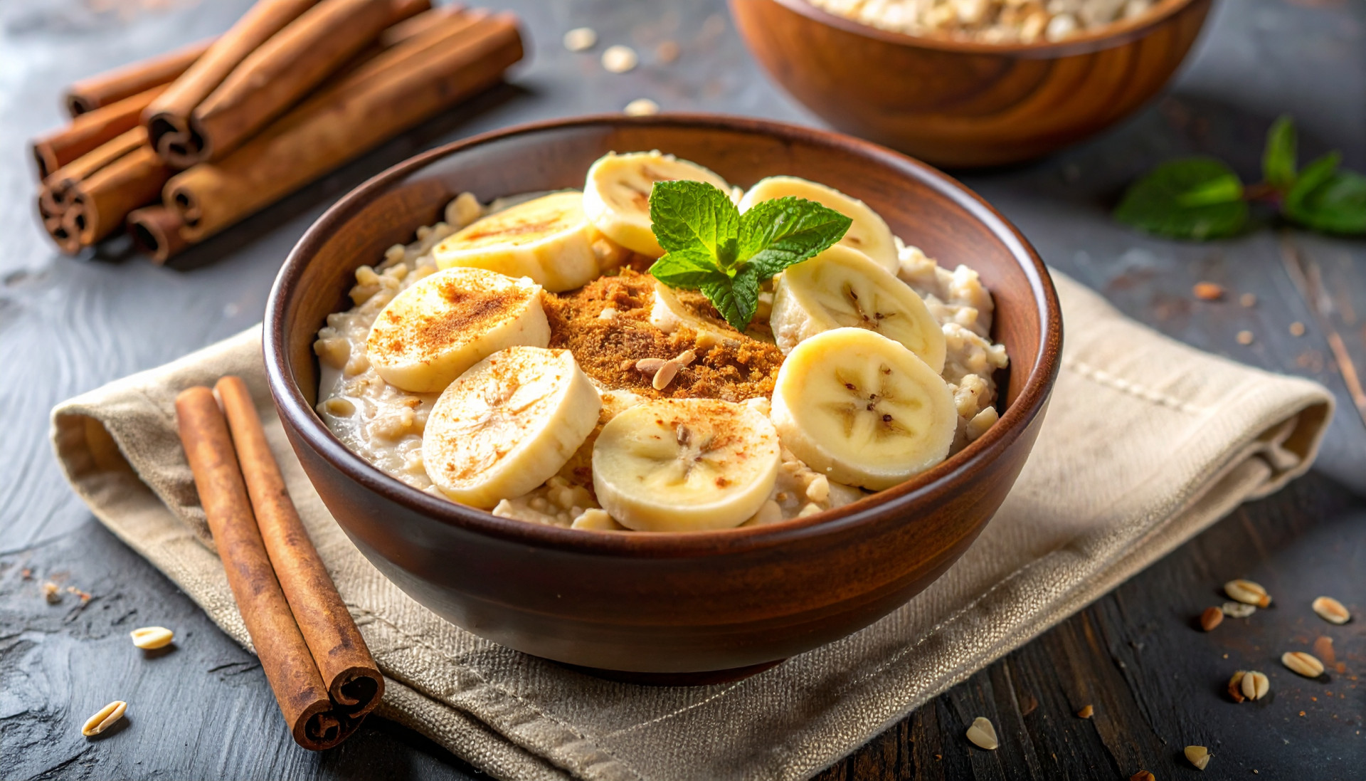 Banana Cinnamon Oatmeal