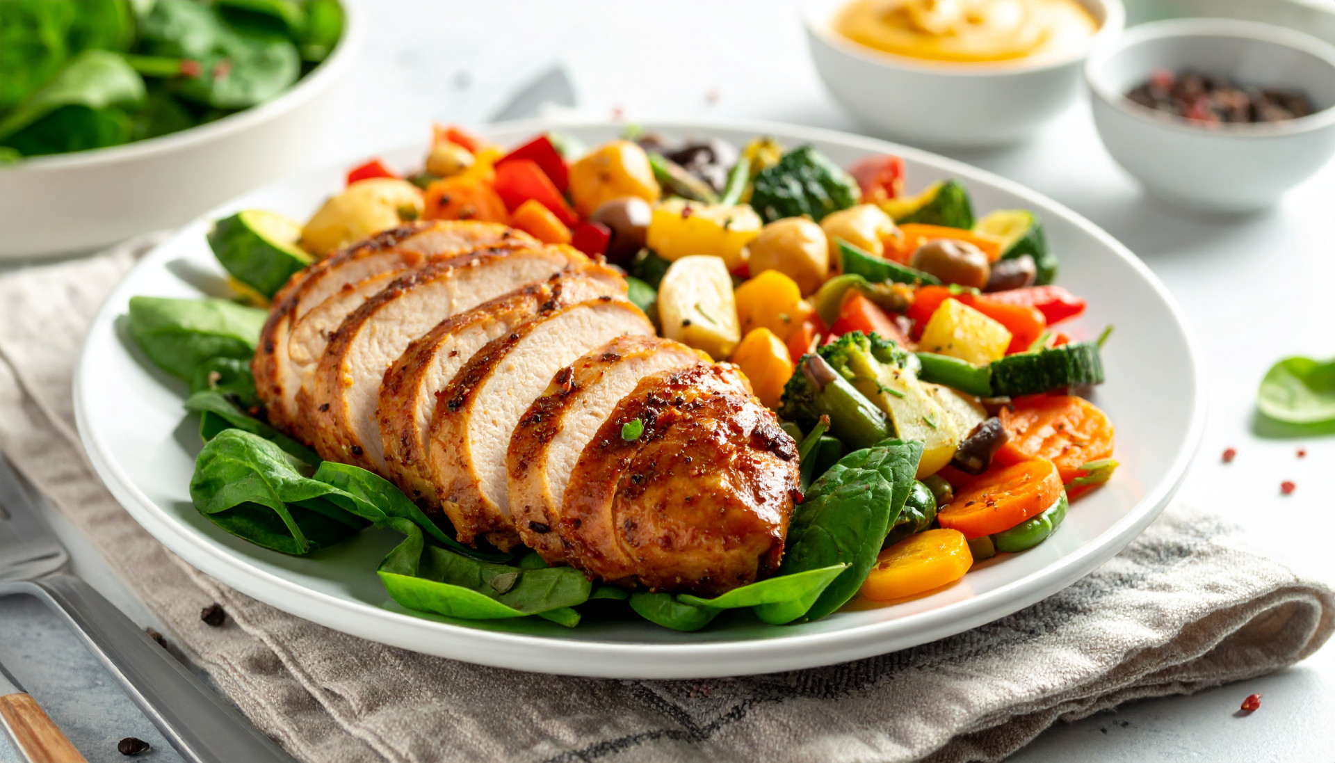 Chicken & Veggies Plate
