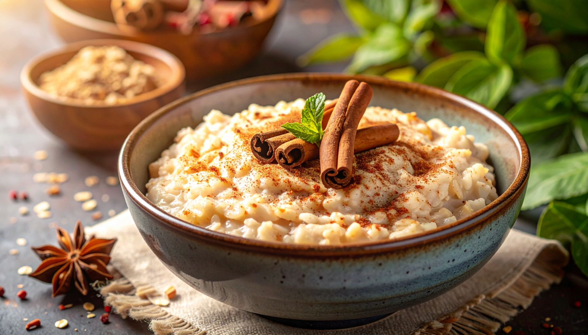Protein Oats with Cinnamon