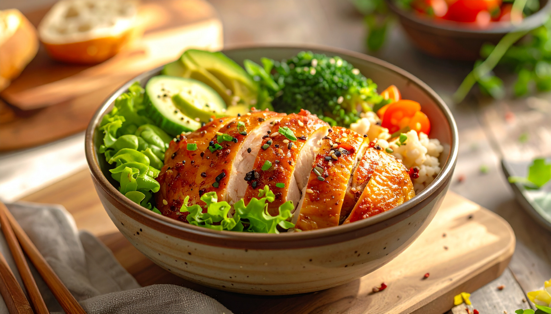 Rotisserie Chicken Power Bowl