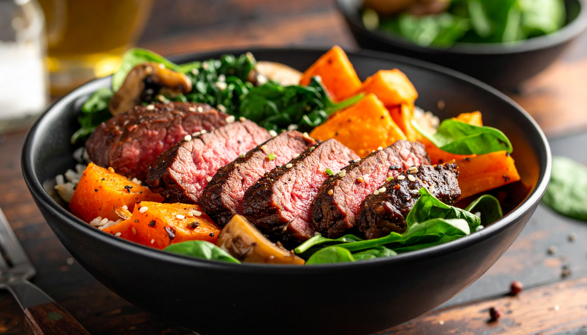 Steak & Mushroom Recovery Bowl