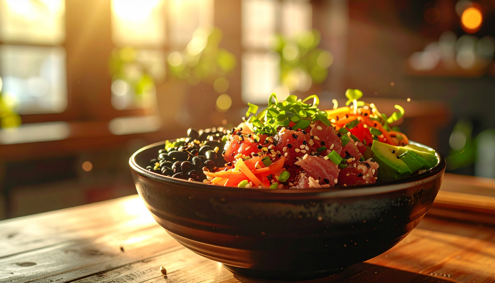 Tuna Black Bean Bowl