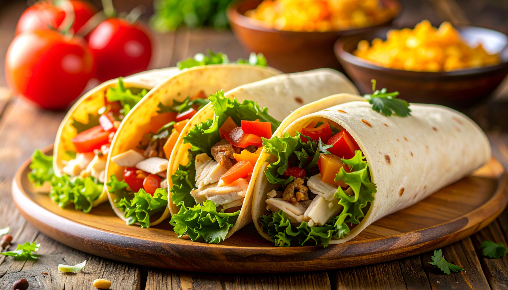 Turkey Taco Wraps
