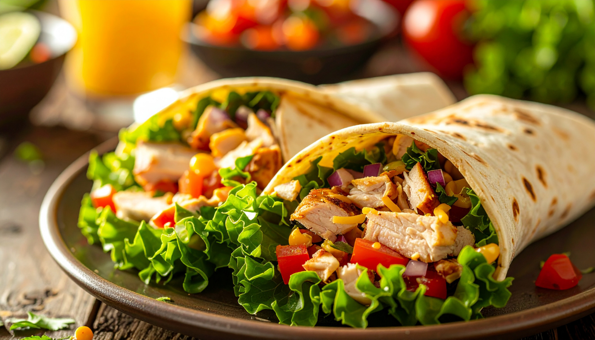 Turkey Taco Wraps