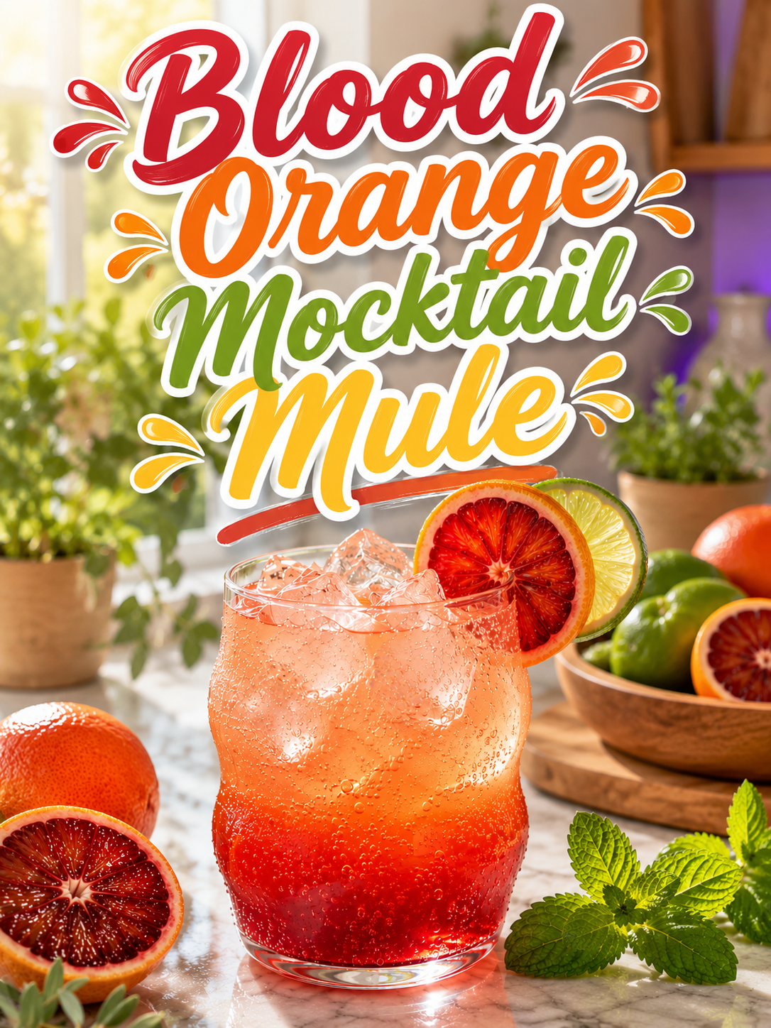 Trader Joe's Blood Orange Mocktail Mule