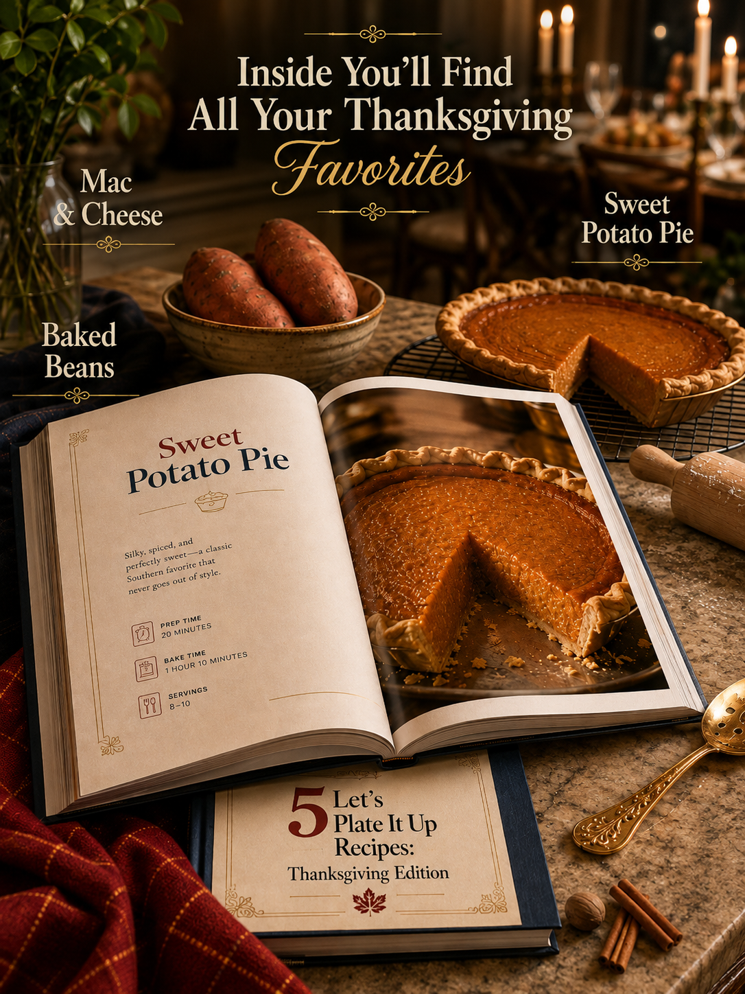 5 Let's Plate It Up Recipes: Thanksgiving Edition