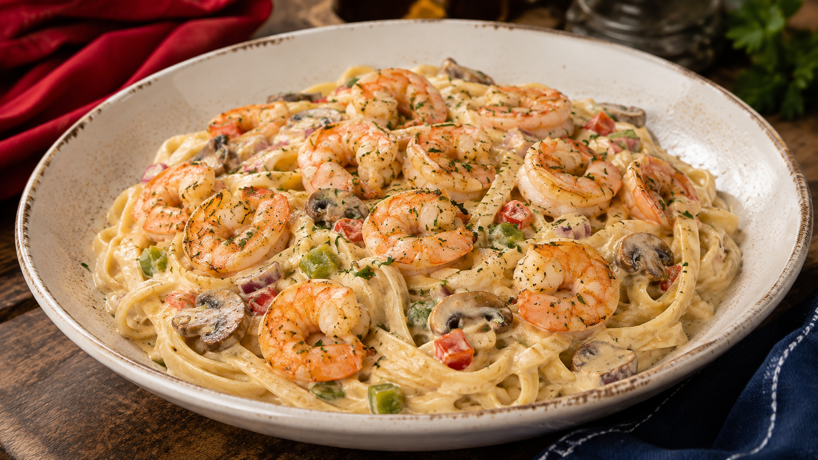 Creamy Shrimp Pasta