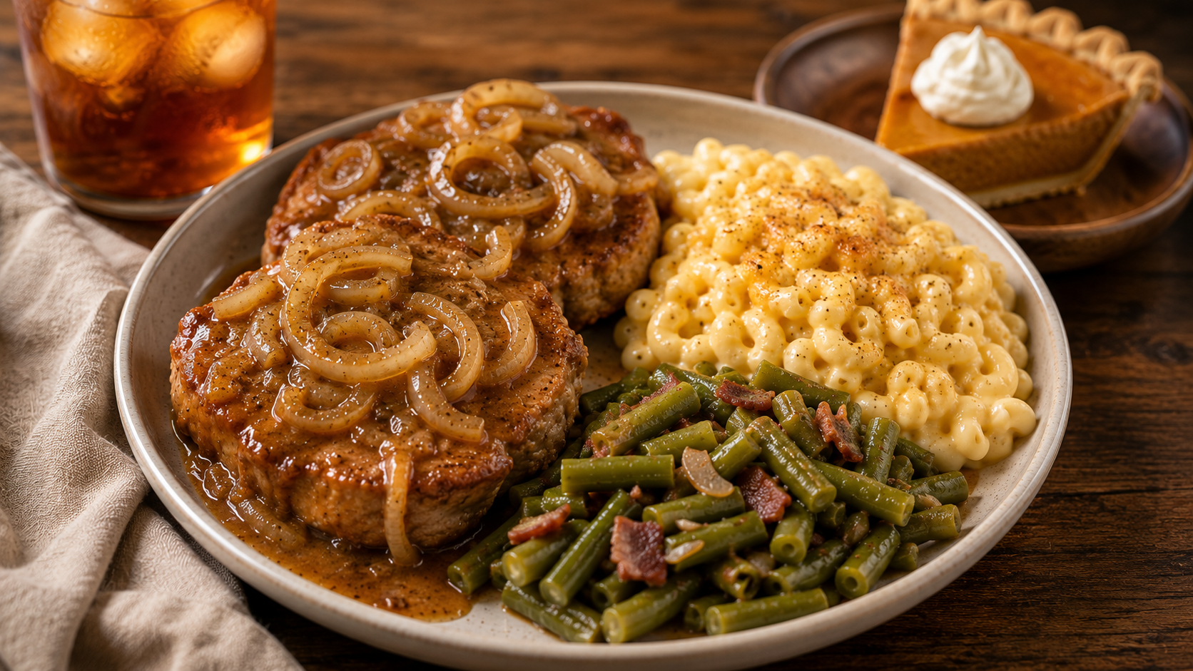 Smothered Pork Chops with Onion Gravy