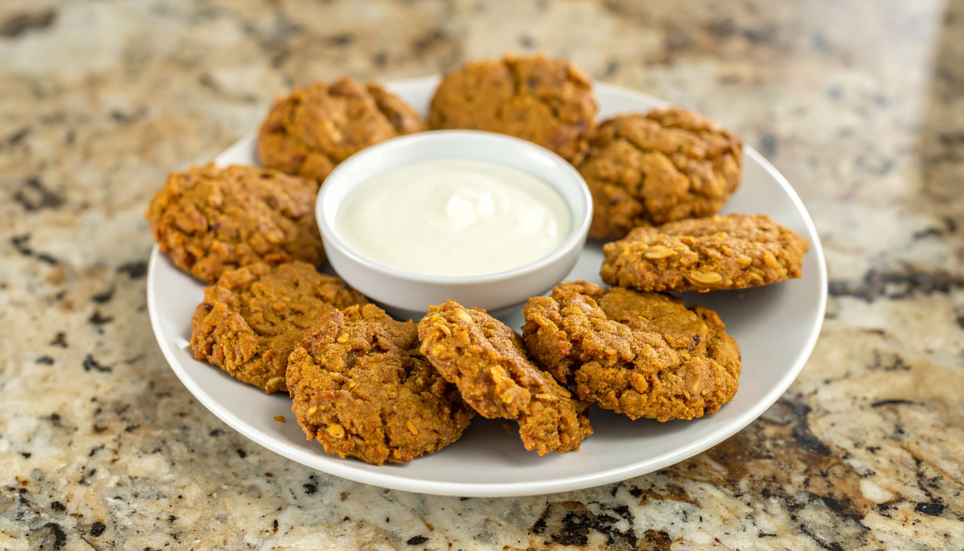 Carrot Cake Oat Breakfast Cookies